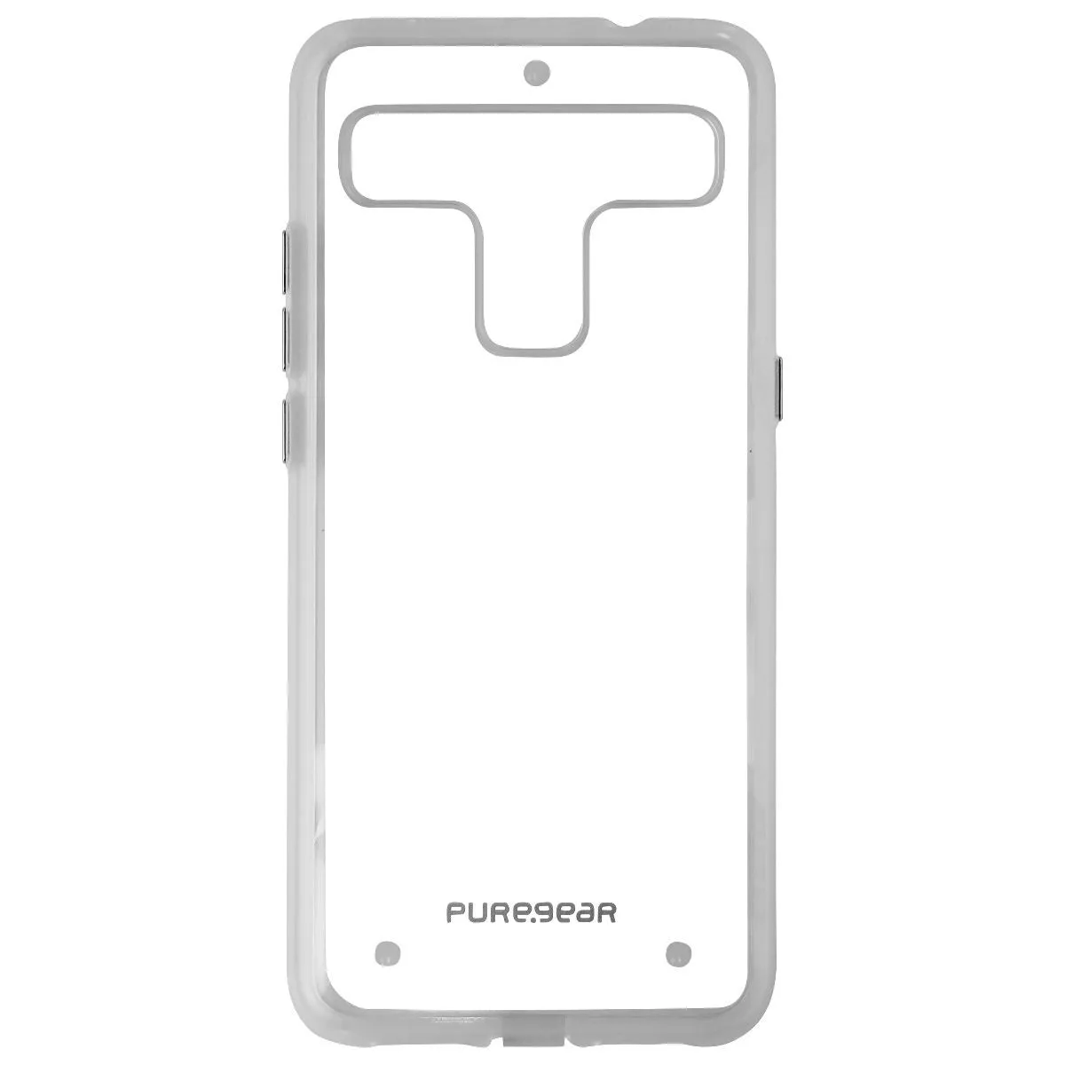 PureGear Slim Shell Series Hard Case for TCL 10L (2020) Smartphone - Clear