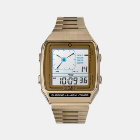 Q Timex Men Digital Stainless Steel Watch TW2U72500U9