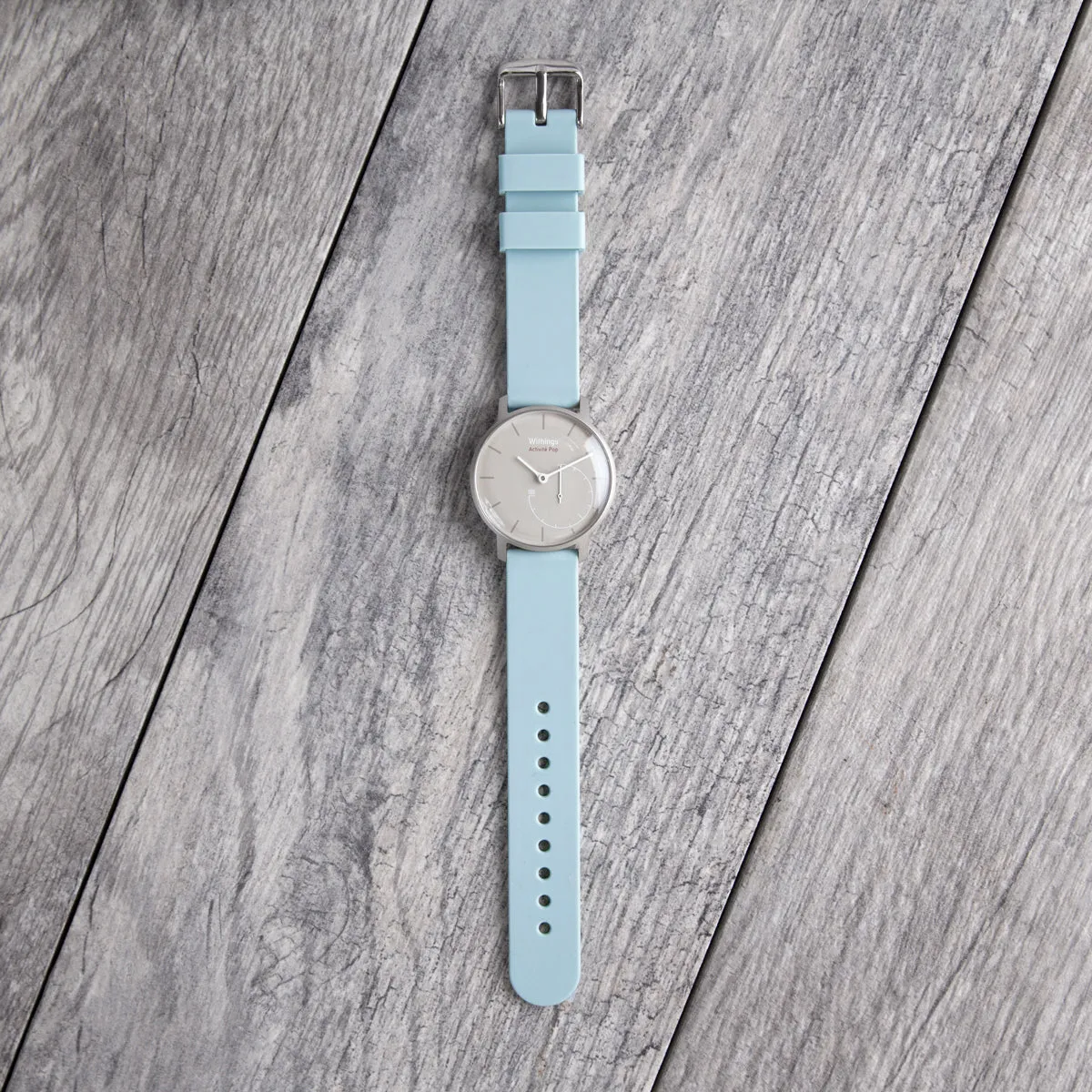 Quick Release Silicone Watch Band - Powder Blue