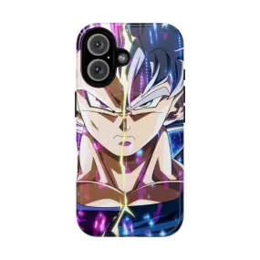 "Dragon Ball Inspired Vegeta and Goku Magnetic Tough Phone Cases"