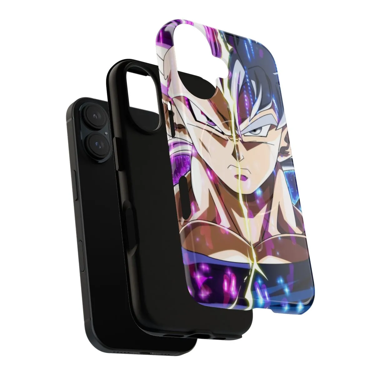 "Dragon Ball Inspired Vegeta and Goku Magnetic Tough Phone Cases"