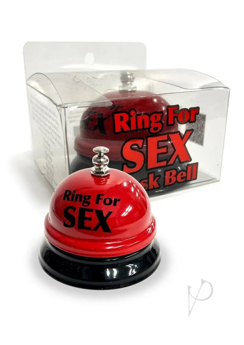 Ring The Bell For Sex Desk Bell