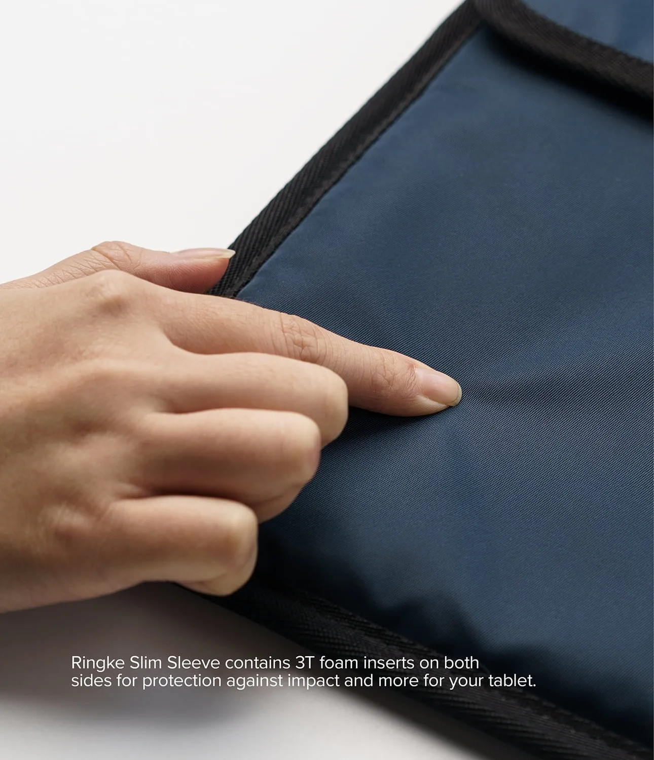 Ringke Pad Pouch Slim Sleeve for Tablet PCs and Other Accessories-Navy