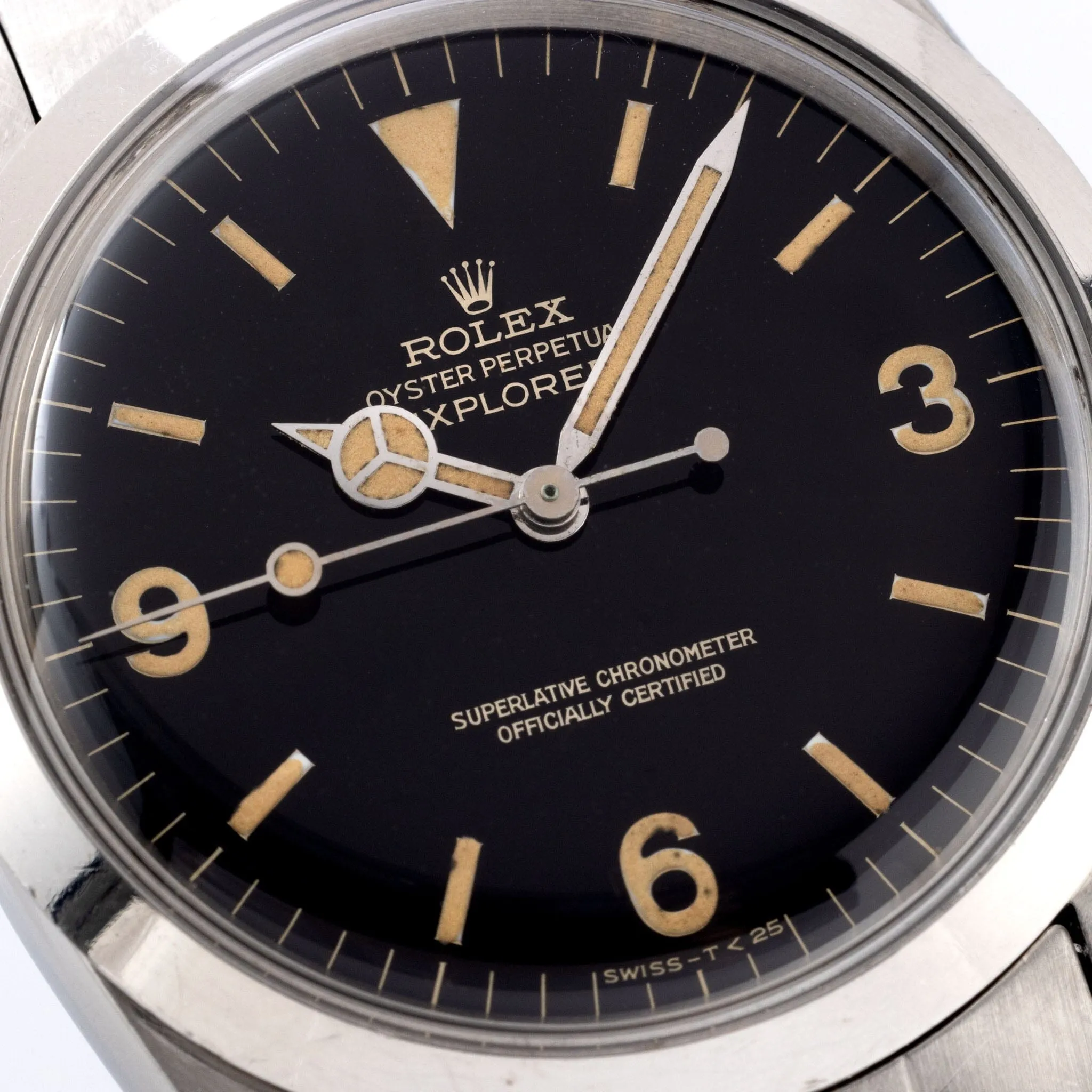 Rolex Explorer 1016 Gilt Dial with Chronometer Papers