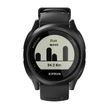 Running gps watch kiprun gps 500 - black