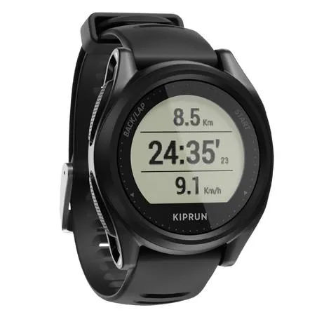 Running gps watch kiprun gps 500 - black