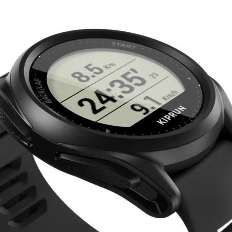 Running gps watch kiprun gps 500 - black