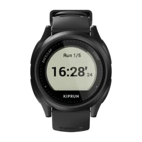 Running gps watch kiprun gps 500 - black