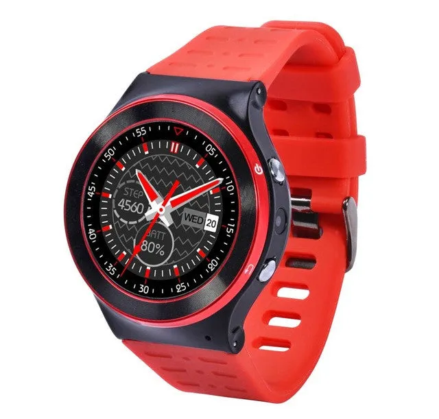 S99 ZGPAX MTK6580 Quad Core 3G Smart Watch Camera GPS WiFi Bluetooth V4.0 Pedometer Heart Rate