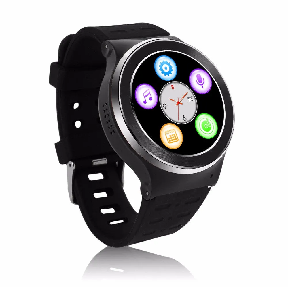 S99 ZGPAX MTK6580 Quad Core 3G Smart Watch Camera GPS WiFi Bluetooth V4.0 Pedometer Heart Rate