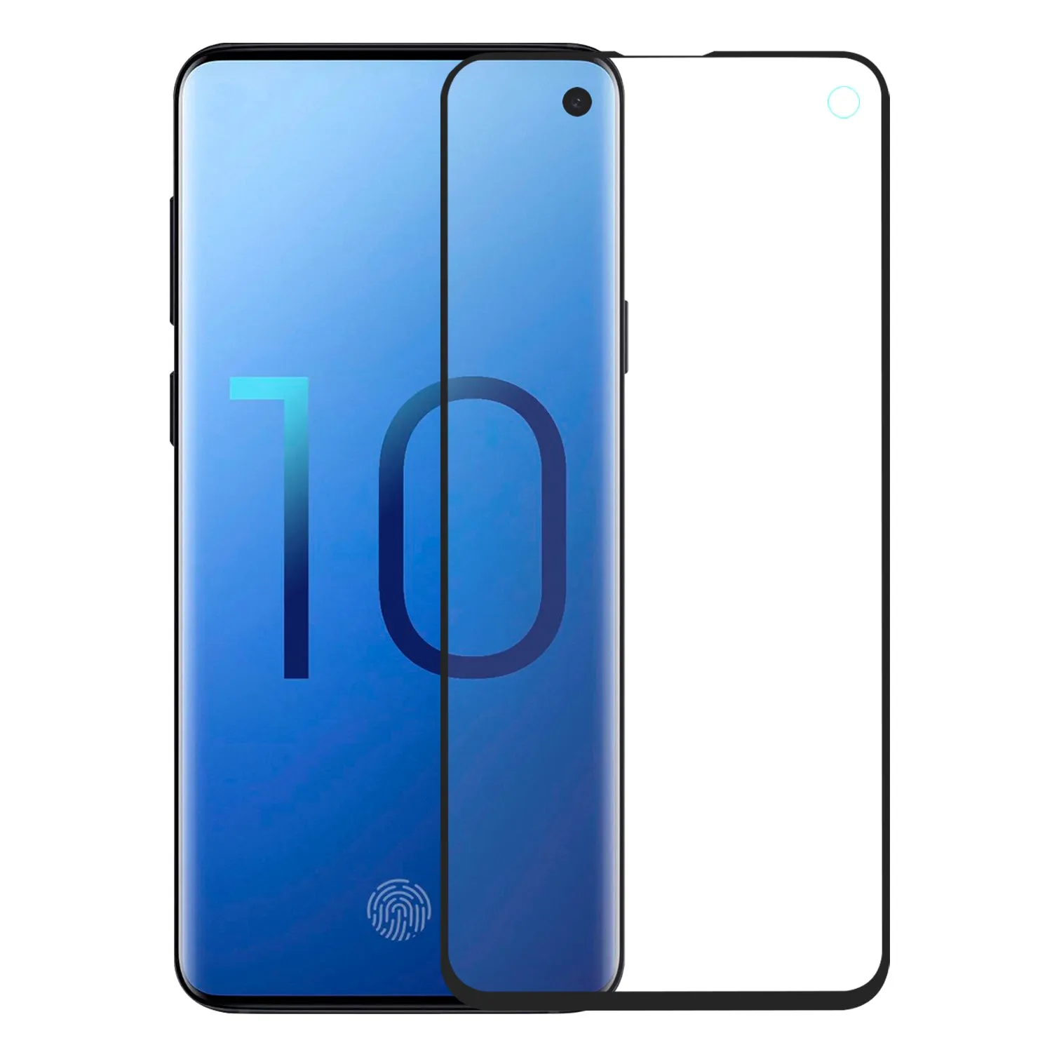 Samsung Galaxy S10e Premium Screen Protector, Scratch Free Ultra Slim 0.3mm Screen Protector for Galaxy S10e - Black