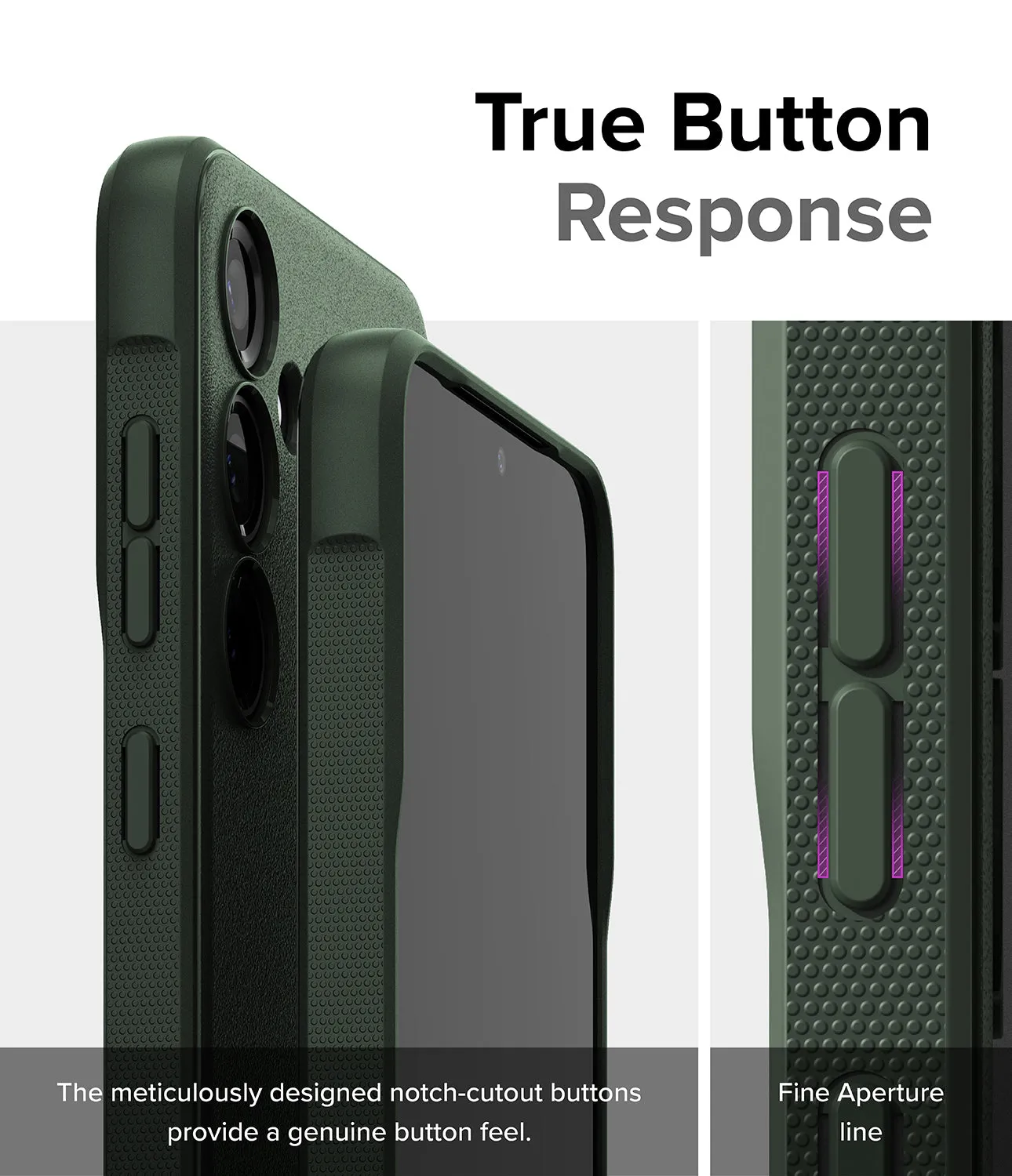 Samsung Galaxy S24 Plus Case Cover | Onyx Series |Dark Green