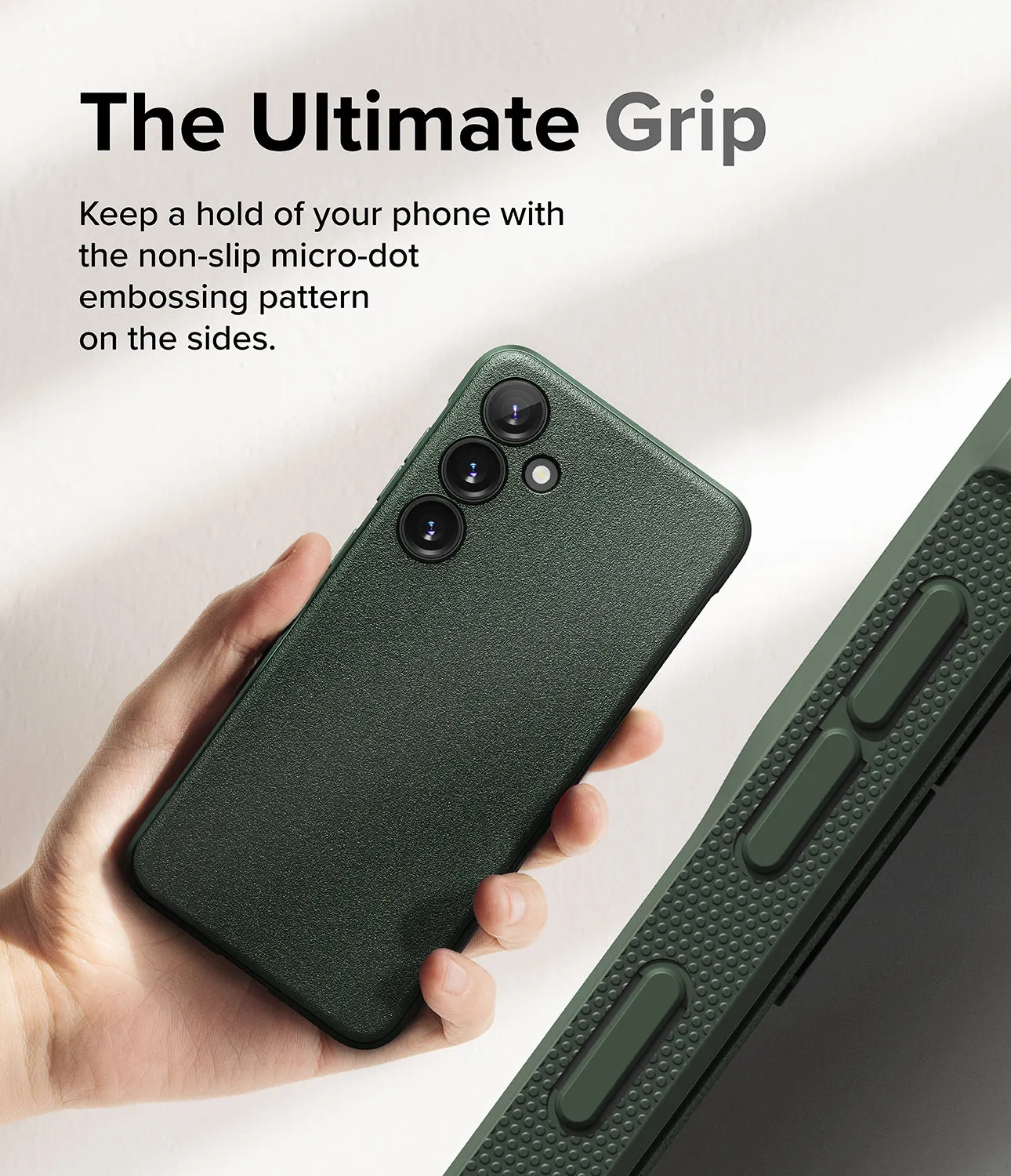 Samsung Galaxy S24 Plus Case Cover | Onyx Series |Dark Green