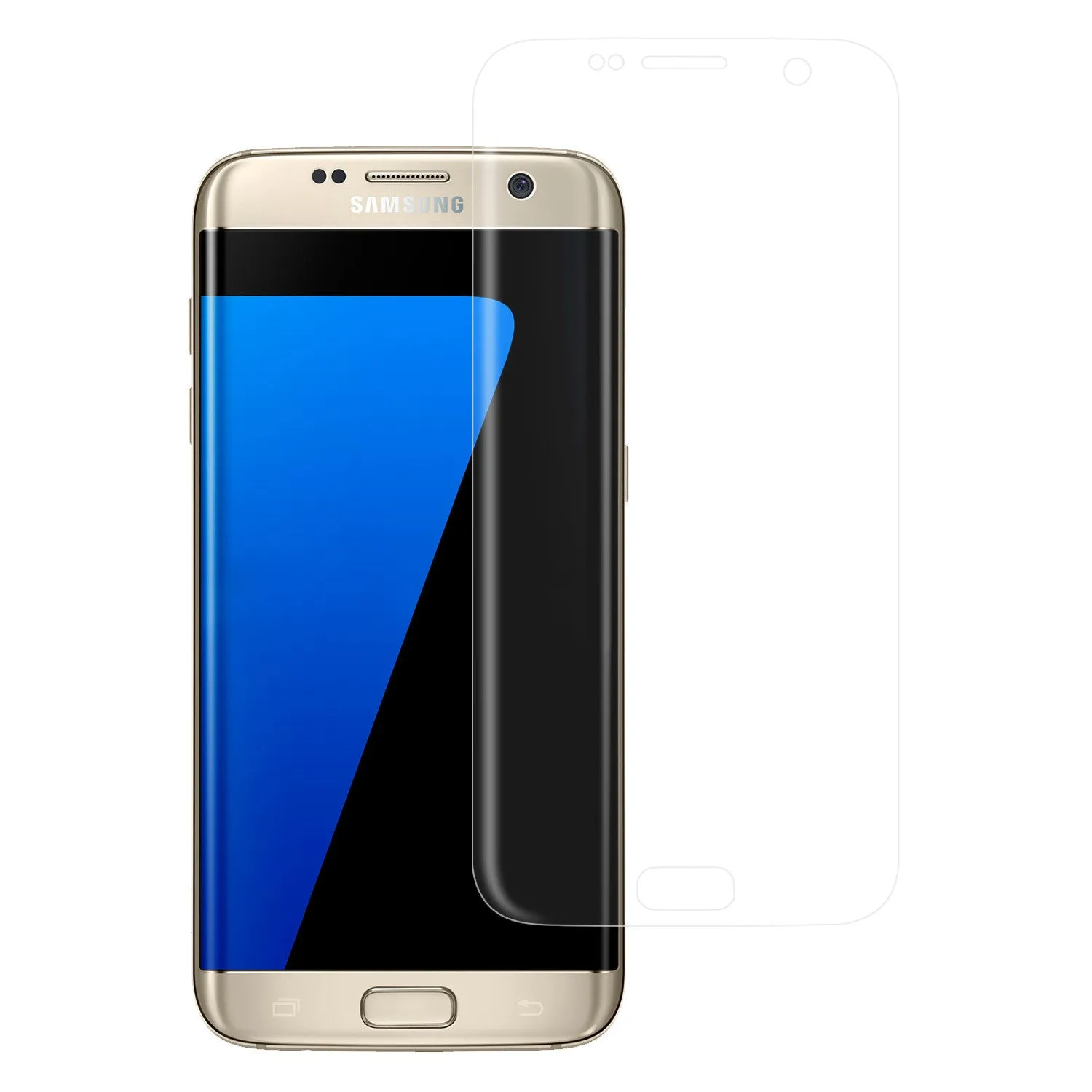 Samsung Galaxy S7 Premium HD Temper Glass Ultra Thin Scratch Free Screen Protector for Galaxy S7 - Clear