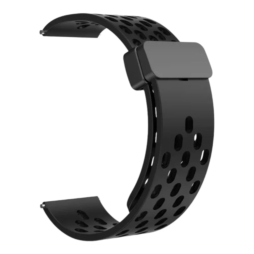 Samsung Galaxy Watch 3 (41mm) compatible Silicone Magnetic Sports Watch Straps