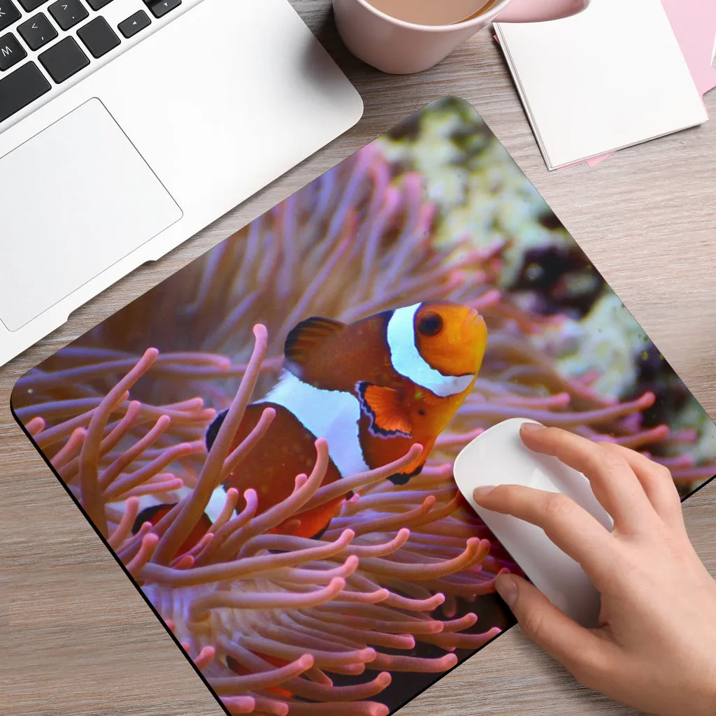 Sea Anenome and Clownfish Mousepad