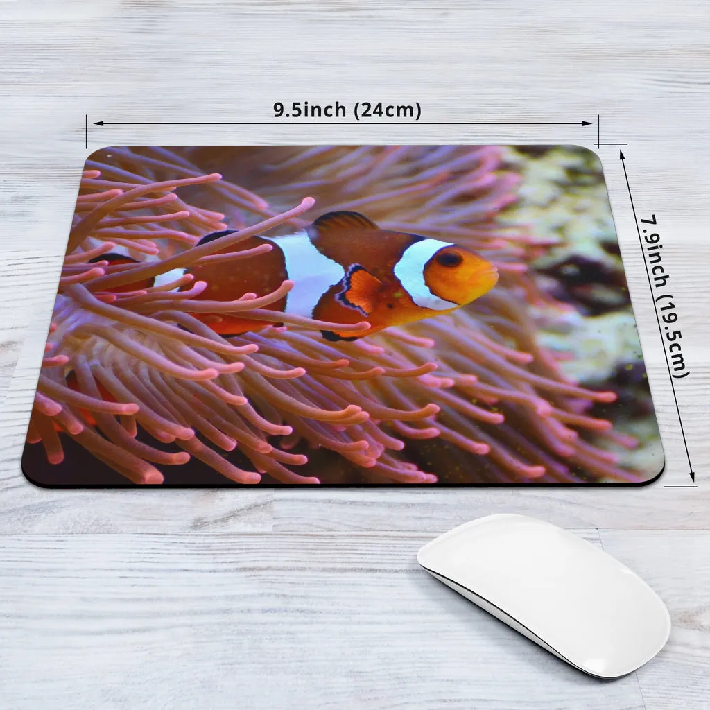 Sea Anenome and Clownfish Mousepad