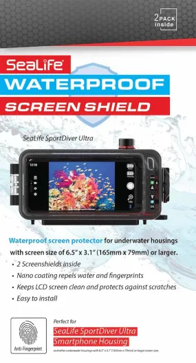 Sealife Sportdiver Ultra Screen Protector Shield 2 Pack