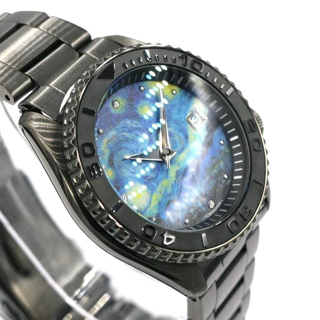 SEIKO 5 Sports SRDP65K1 The Starry Night - Black Edition