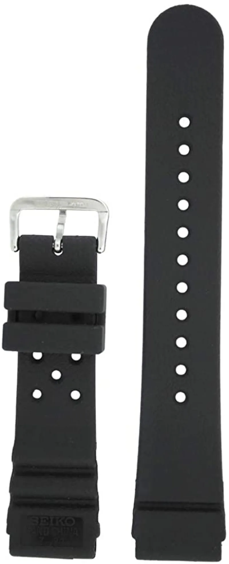 Seiko Rubber Watch Band Original 22mm for Divers Model