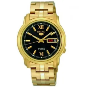 SEIKO SNKK86K1 Automatic Gold Plated Stainless Steel Watch for Men-