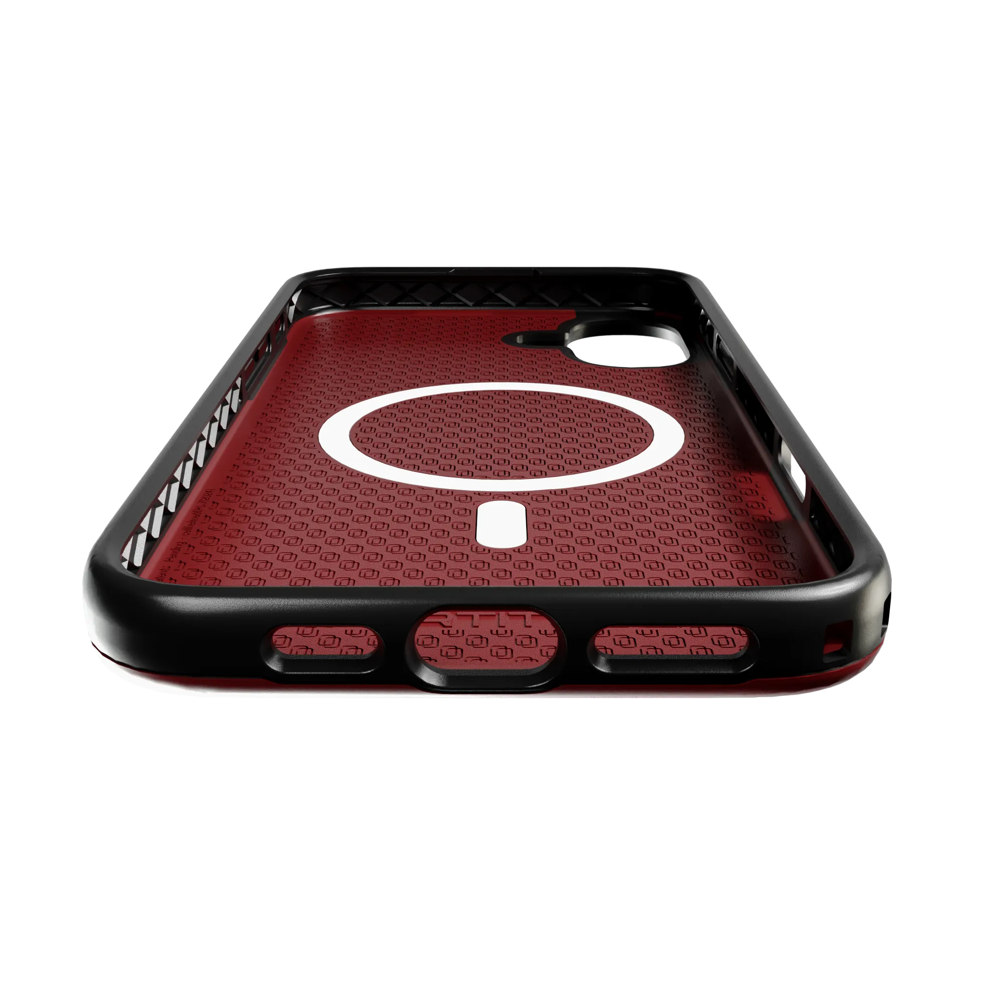 Shock-Absorbent MagSafe® Case for Apple iPhone 16 Plus | Lava Red | Fortitude Series