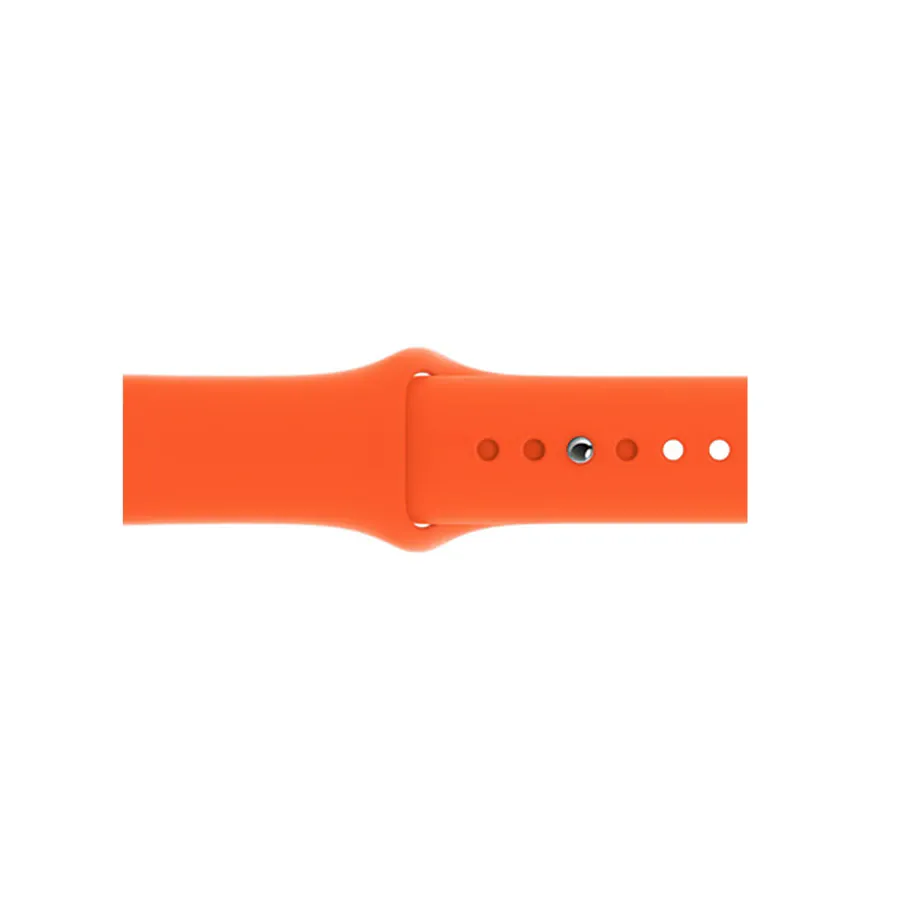 Silicone Sports Bands Compatible With Apple Watch Band for 42MM 44MM 45MM L/XL-Orange