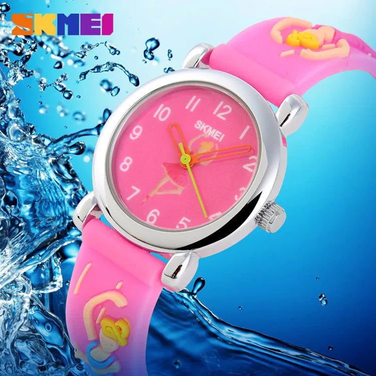 Skmei Children Watch Brand Fashion Casual watches Quartz Wristwatches Waterproof Jelly Kids Clock Boys girls Students Wristwatch