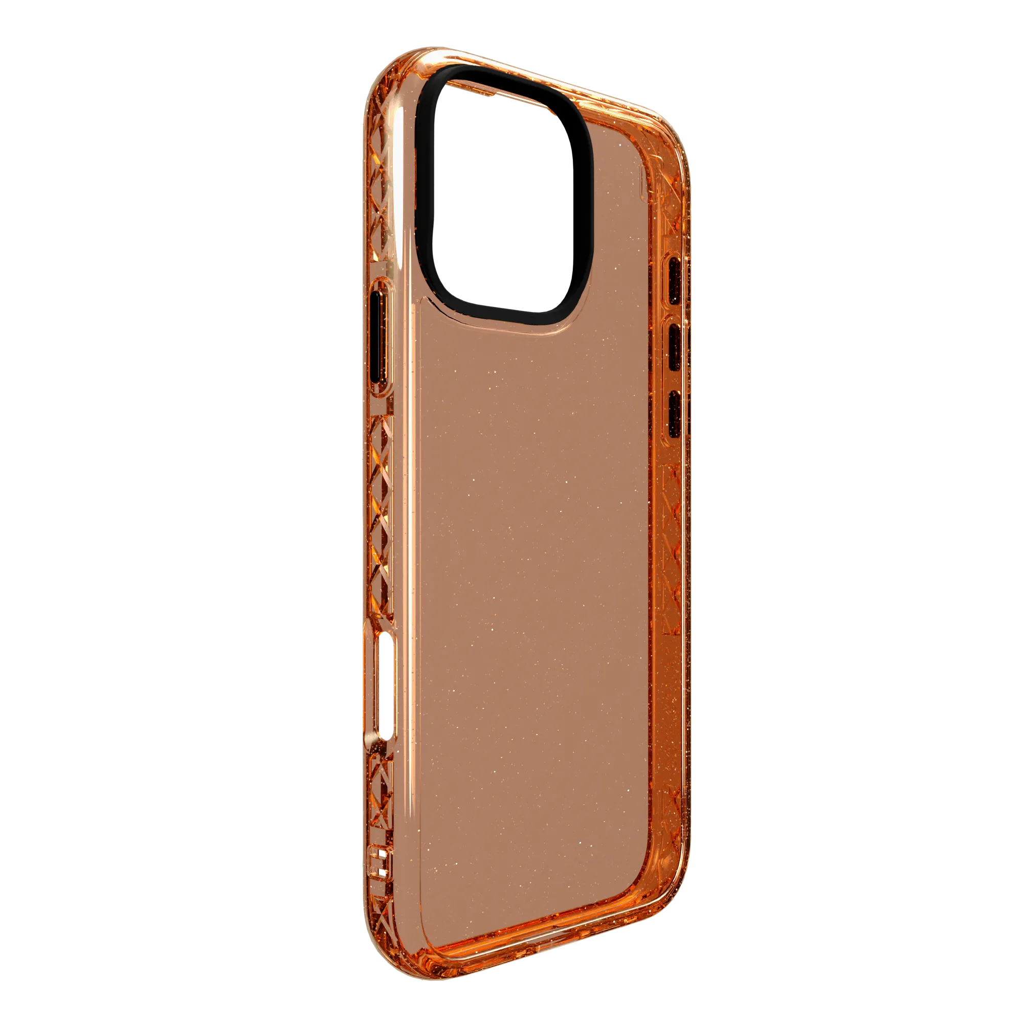 Slim TPU Case for Apple iPhone 16 Pro Max | Peach Fuzz Sparkle | Altitude Series