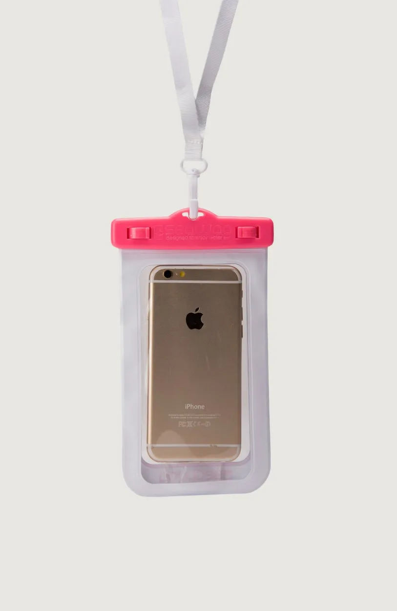 Smartphone Case | White and Light Pink