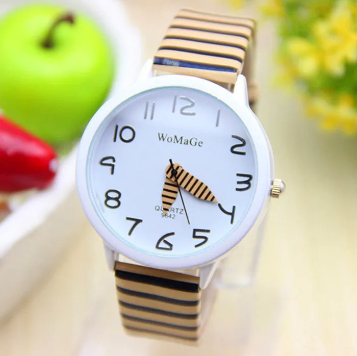 So Cool New Arrival Fashion Quartz Zebra Strap Wristwatch Ladies Sports Watch Women Dress watch relojes de marca Casual Watches