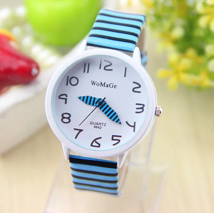 So Cool New Arrival Fashion Quartz Zebra Strap Wristwatch Ladies Sports Watch Women Dress watch relojes de marca Casual Watches