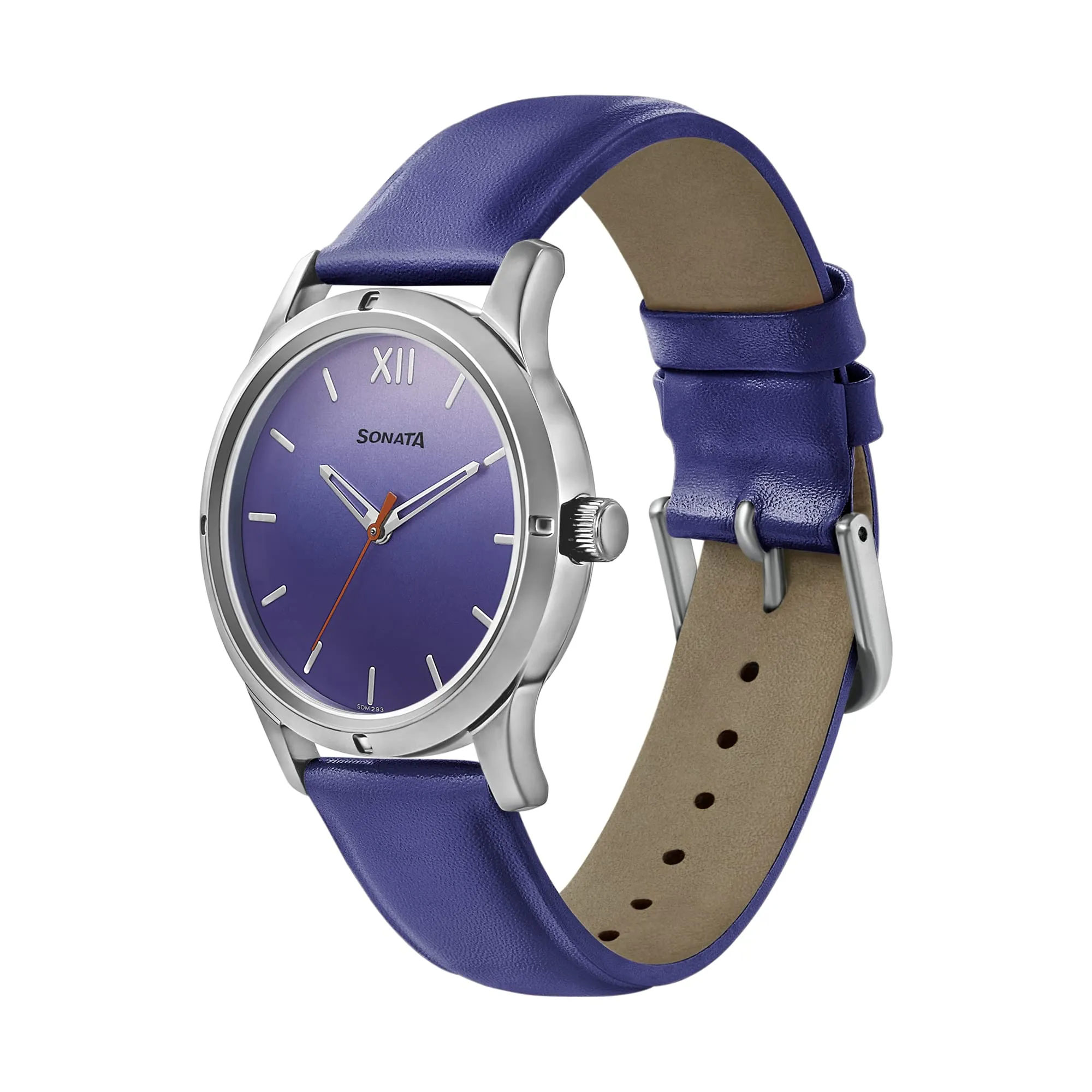 Sonata Blue Dial Analog Watch for Women-NR8183SL03