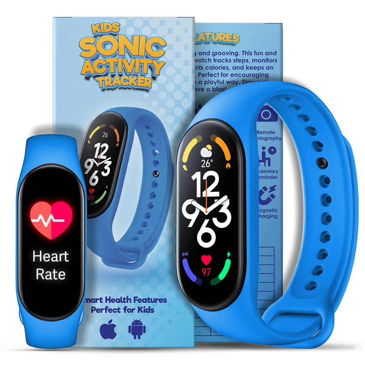 Sonic Fitness Activity Tracker 2.0