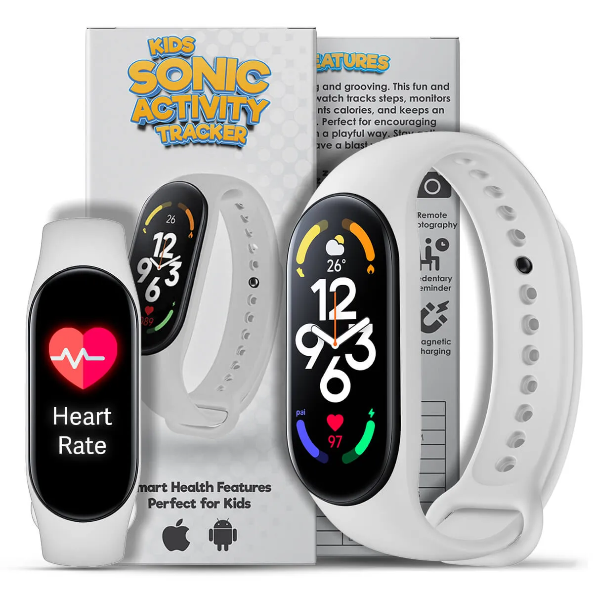 Sonic Fitness Activity Tracker 2.0