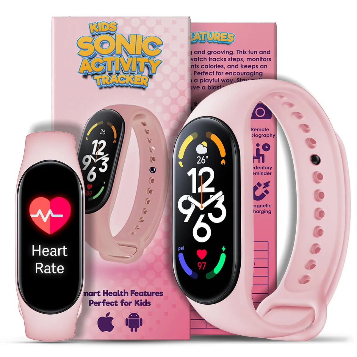 Sonic Fitness Activity Tracker 2.0