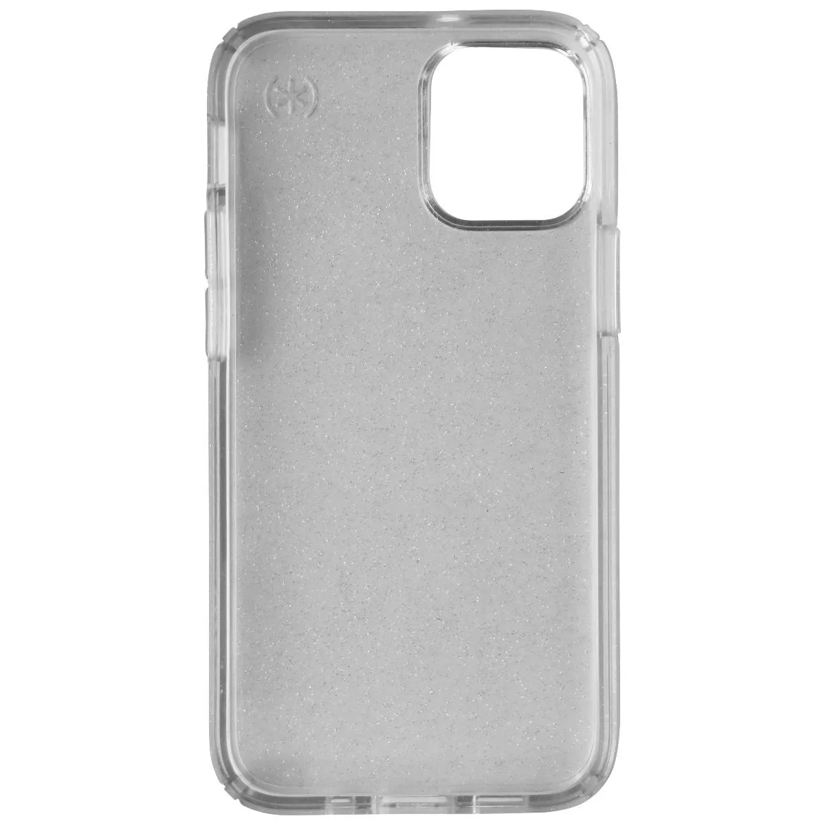 Speck Perfect-Clear   Glitter Case for iPhone 12 Mini - Gold Glitter/Clear