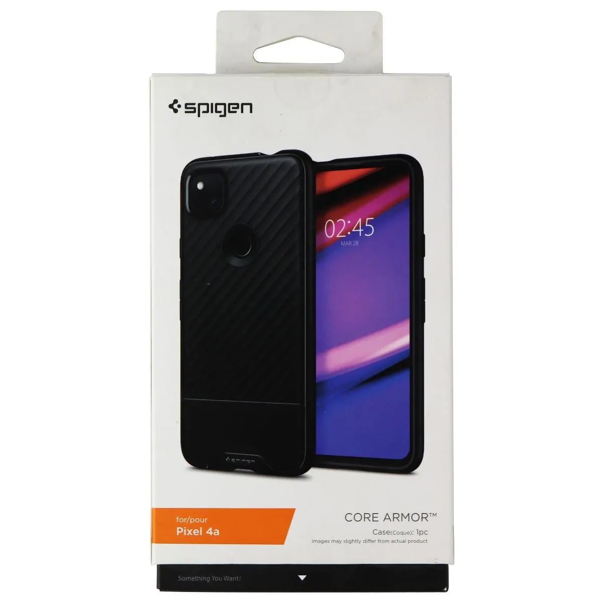 Spigen Core Armor Case for Google Pixel 4a Smartphones - Black