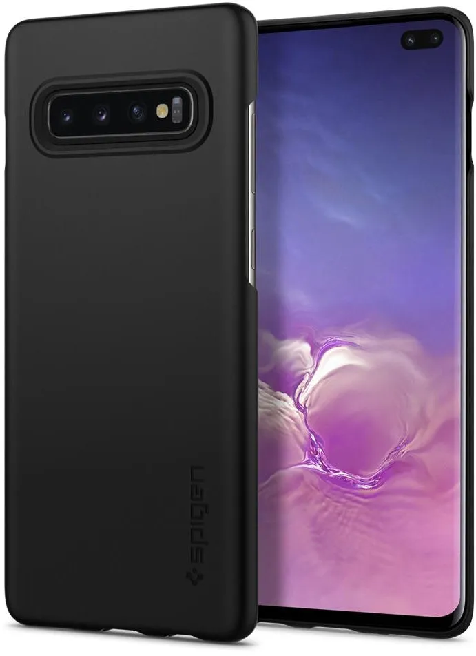 Spigen Thin Fit Cover for Samsung Galaxy S10 Plus - Black