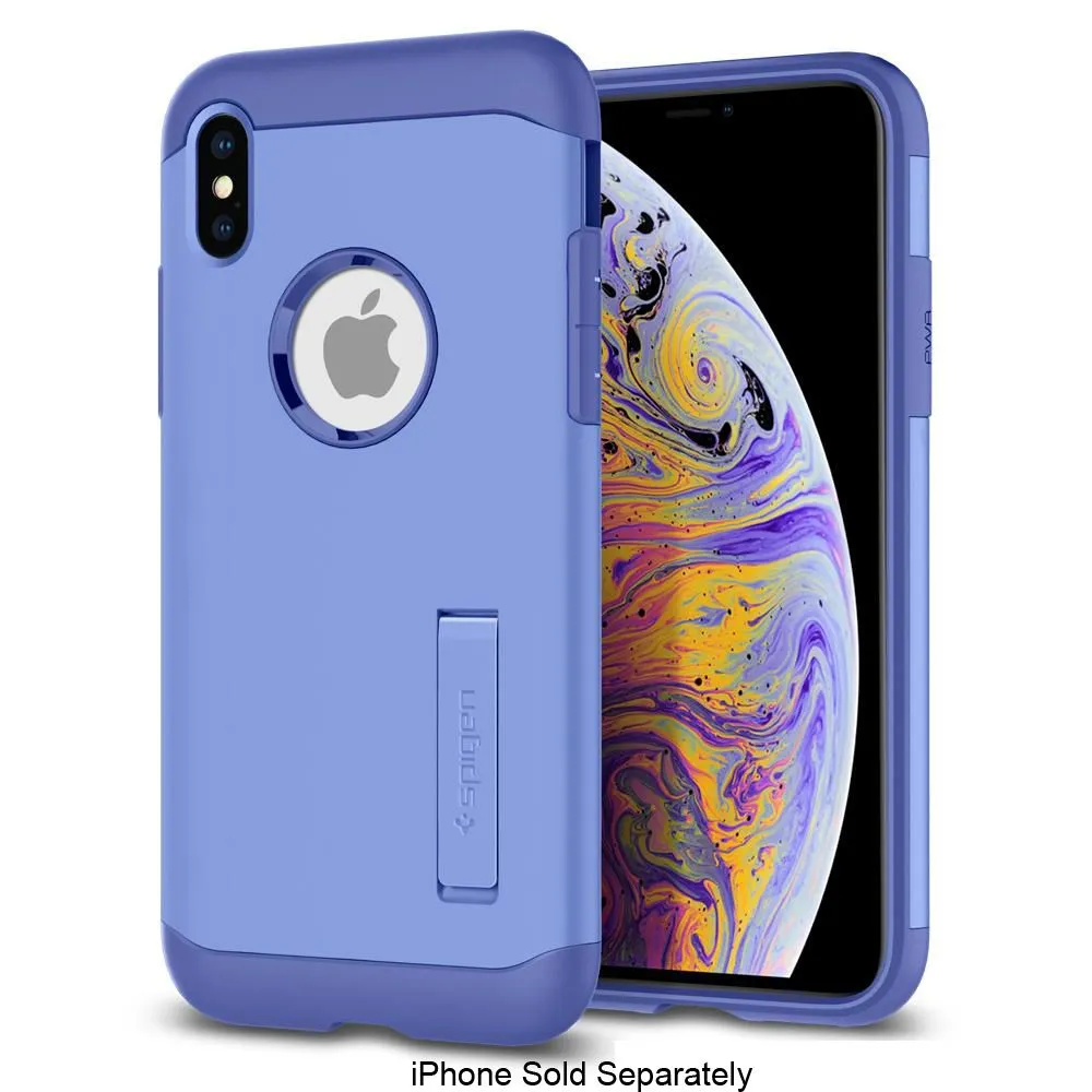 Spigen Violet iPhone XS Max Case Slim Armor - 065CS24543 Online From Vine Mart Electronics