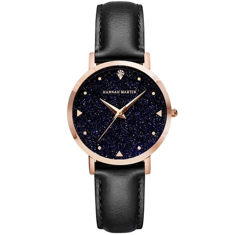 Starry Sky Dial Waterproof Women's Watch