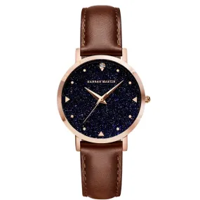 Starry Sky Dial Waterproof Women's Watch