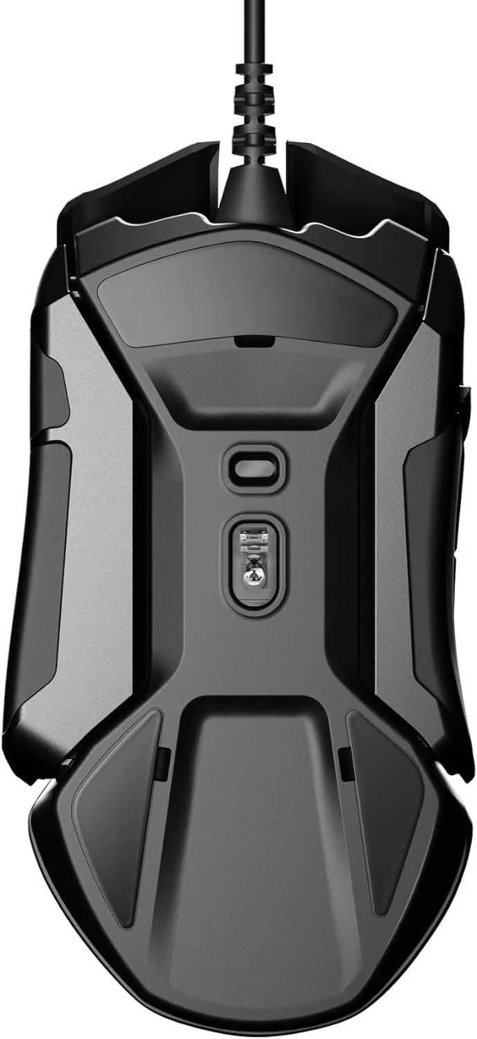 SteelSeries Rival 600 Gaming Mouse, 12,000 CPI TrueMove3  Dual Optical Sensor, Adjustable Weight System, Black