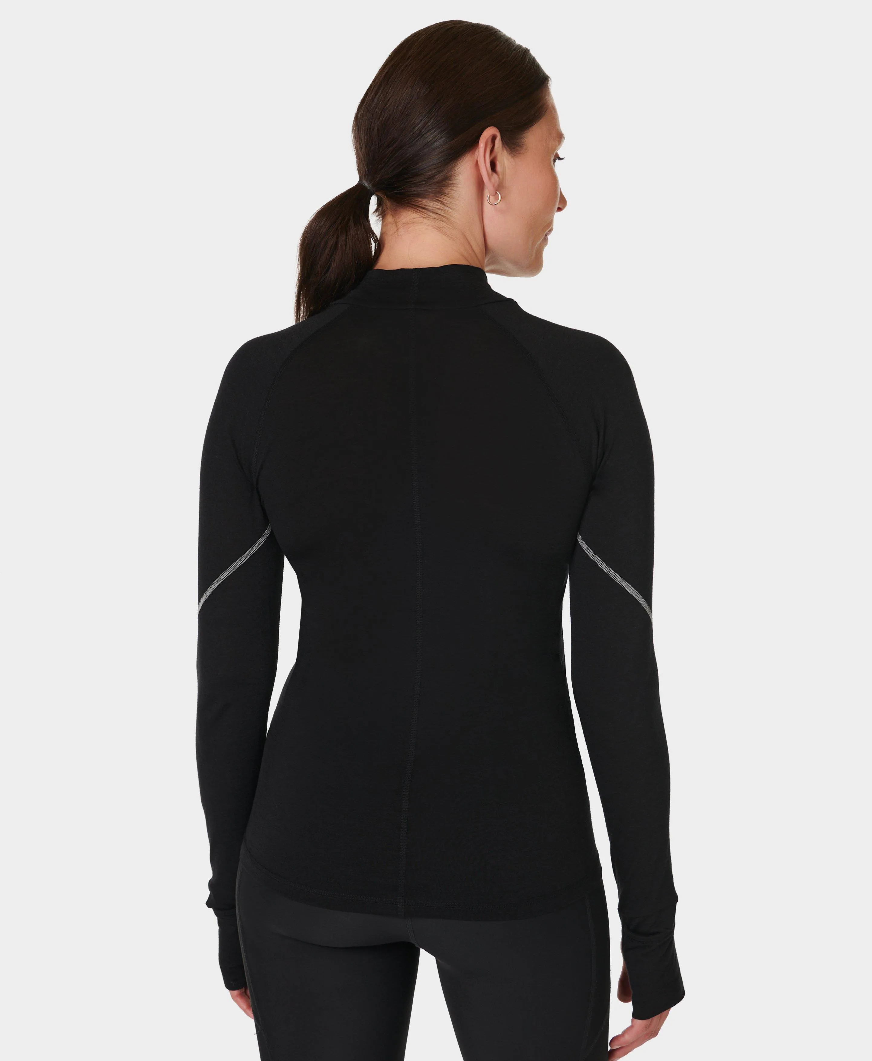 Streamline Merino Long Sleeve Sb9873 Black