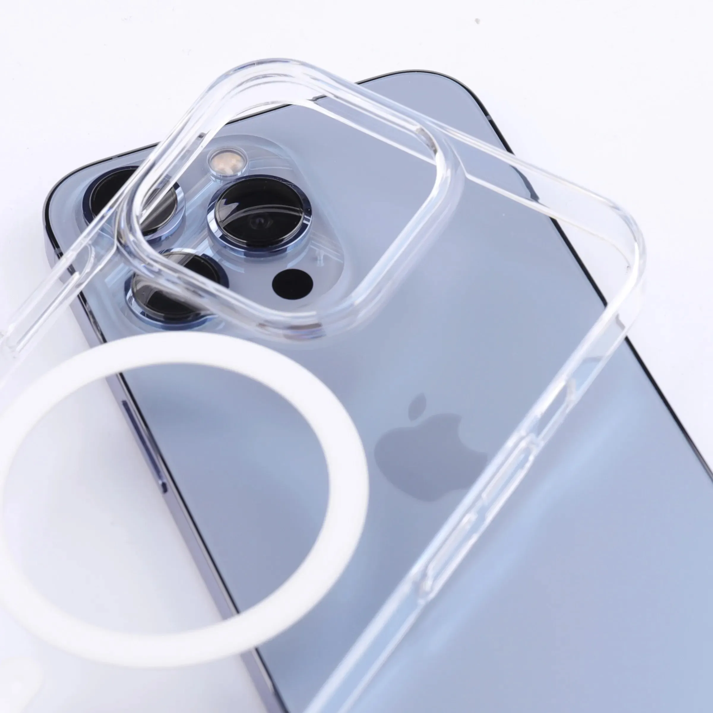 Super Thin iPhone 13 Clear Case with MagSafe