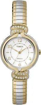 Timex Women's Main Street Collection Analog Display Quartz Two Tone Watch