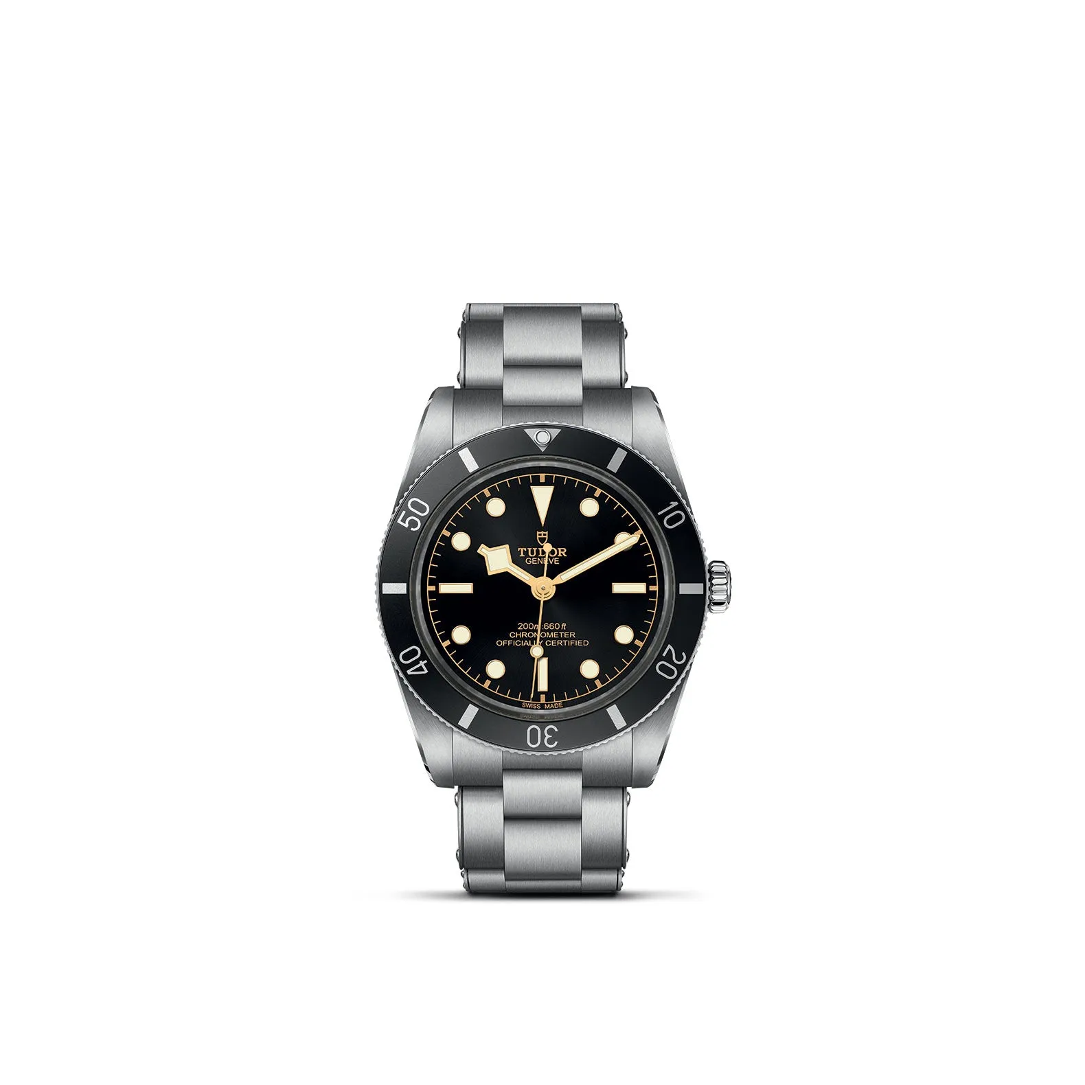 TUDOR Black Bay 54, 37mm steel case, Steel bracelet