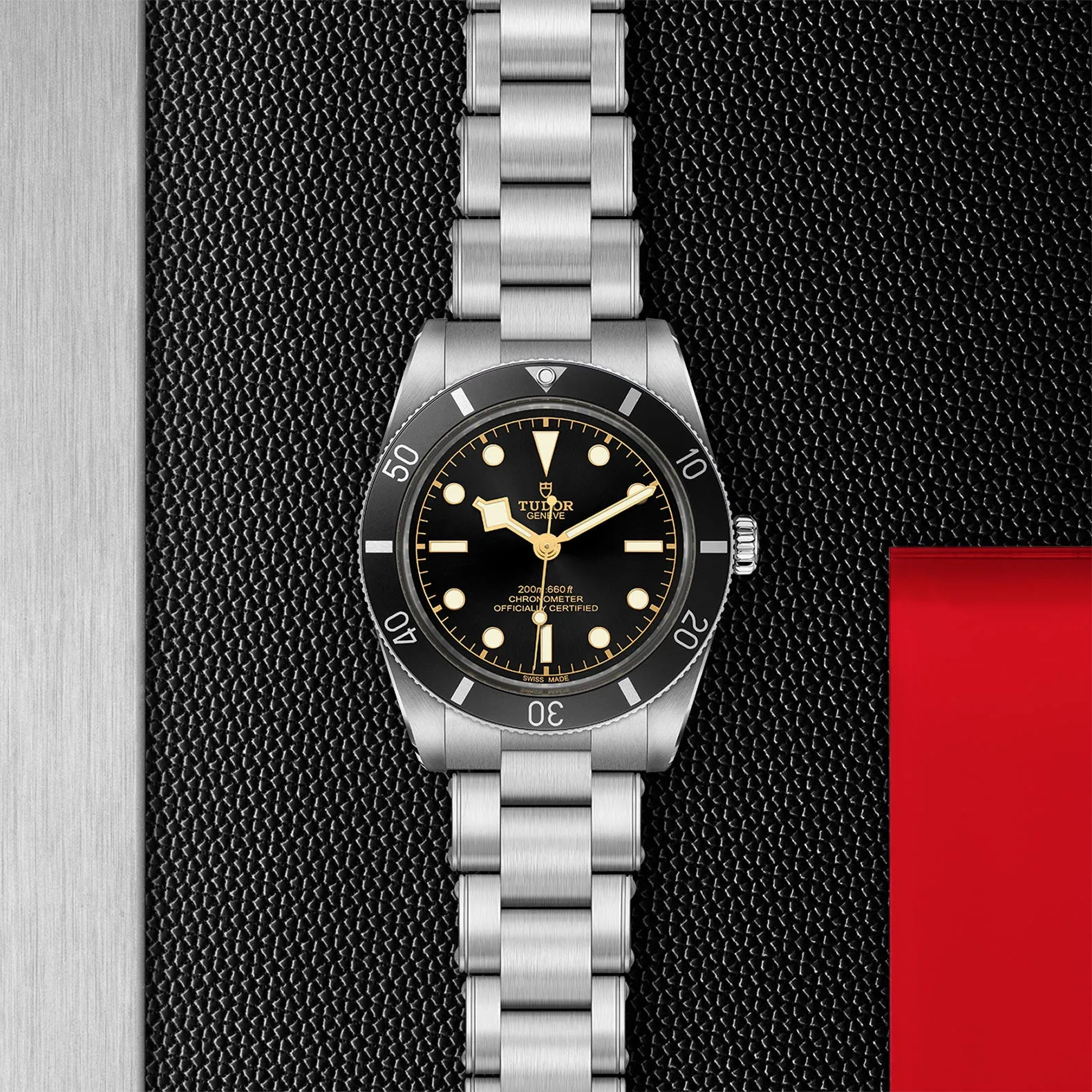 TUDOR Black Bay 54, 37mm steel case, Steel bracelet