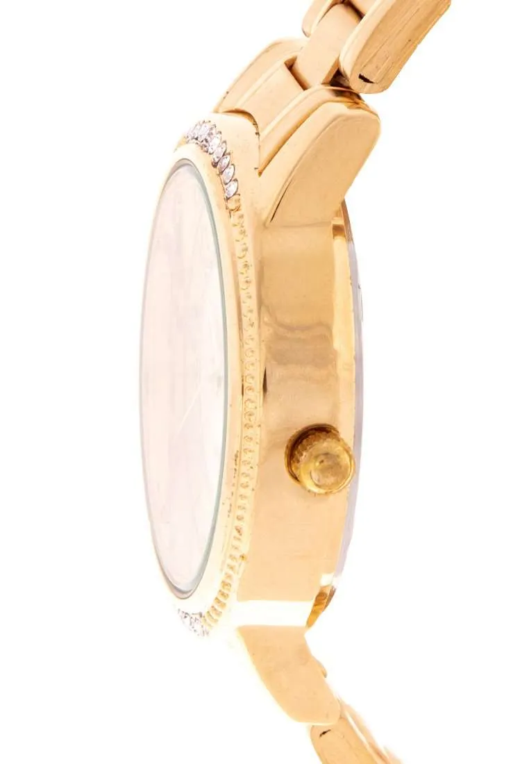 Valentino 20122199-GOLD DIAL Gold Stainless Steel Watch for Women