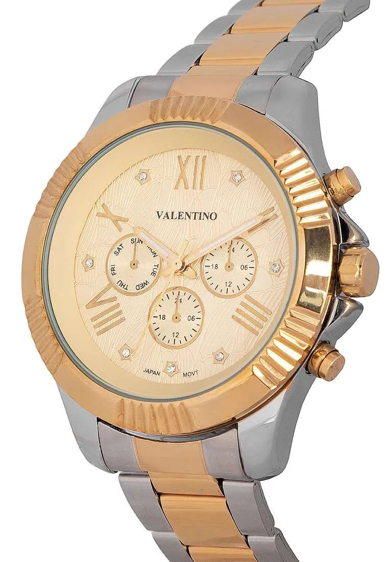 Valentino 20122301-TT-GOLD DL Two-tone Stainless Steel Watch for Women